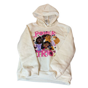 Girls Disney Encanto Hoodie Size 6X White Pullover
